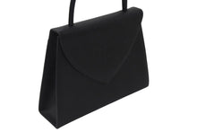 画像をギャラリービューアに読み込む, YVES SAINT LAURENT イブサンローラン ハンドバッグ トートバッグ ブランドロゴ レザー ブラック ゴールド金具 美品 中古 4c073644