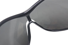 画像をギャラリービューアに読み込む, YVES SAINT LAURENT イヴサンローラン サングラス YSL6107/S サイズ125 ブラック プラスチック ラインストーン 美品 中古 4c073650