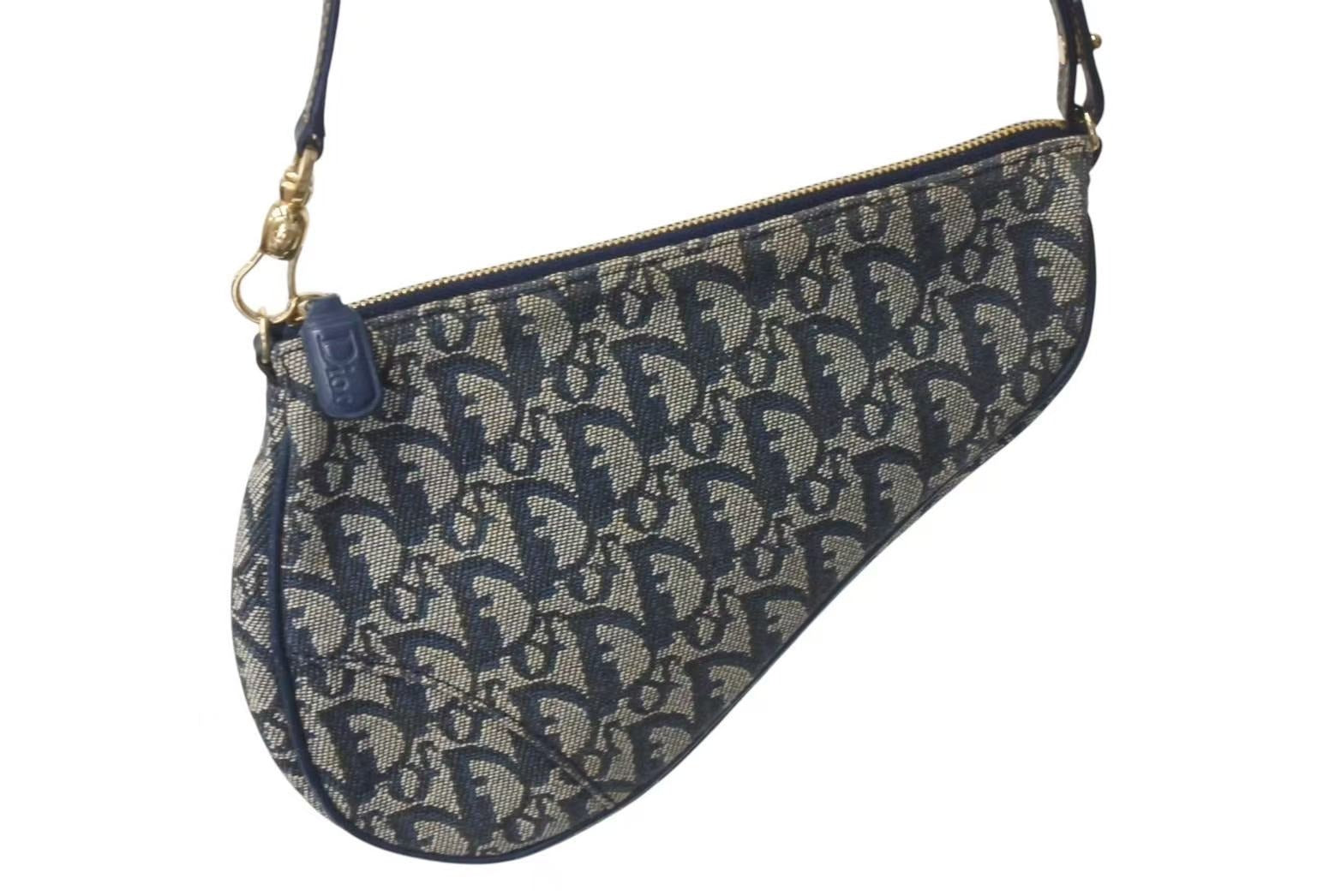 Christian Dior クリスチャンディオール トロッター サドルバッグ ワン