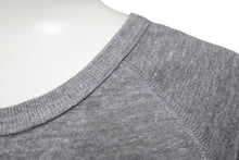 Load image into Gallery viewer, CHROME HEARTS クロムハーツ 七部丈 ヘンリーネックTシャツ サイズL フレア CHプラス スクロールロゴ プリント 美品 中古 4c073776