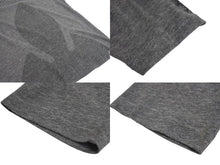 Load image into Gallery viewer, CHROME HEARTS クロムハーツ 七部丈 ヘンリーネックTシャツ サイズL フレア CHプラス スクロールロゴ プリント 美品 中古 4c073776