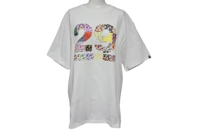 極美品 A BATHING APE アベイシングエイプ 29th Anniversary T Shirt 29周年記念 Tシャツ ホワイト サイズ L 中古 4c073890