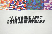 画像をギャラリービューアに読み込む, 極美品 A BATHING APE アベイシングエイプ 29th Anniversary T Shirt 29周年記念 Tシャツ ホワイト サイズ L 中古 4c073890