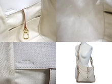 画像をギャラリービューアに読み込む, LOEWE ロエベ ハンモック スモールバッグ ショルダーバッグ ロゴ 2WAY 062125 カーフレザー ベージュ ゴールド金具 美品 中古 4c073965