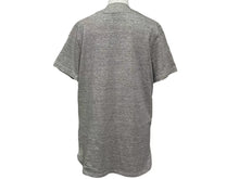 画像をギャラリービューアに読み込む, CHROME HEARTS クロムハーツ ベースボールシャツ サイズS クロスボールボタン レザーロゴパッチ グレー シルバー925 美品 中古 4c074111