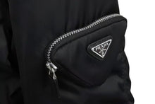 画像をギャラリービューアに読み込む, 極美品 PRADA プラダ Zip Fastening Bomber Jacket ジップ ファスニング ボンバージャケット SGX093 サイズS リナイロン ラフシモンズ 中古 4c074129