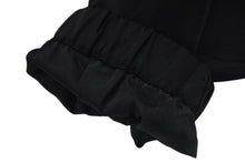 画像をギャラリービューアに読み込む, 極美品 PRADA プラダ パーカー 134643 サイズL トライアングルロゴ クロップド丈 リナイロン コットン ブラック 21AW 中古 4c074130