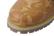画像をギャラリービューアに読み込む, 極美品 Timberland ティンバーランド BAPE コラボ PREMIUM WATER PROOF CHUKKA BOOTS サイズ27.0cm ベージュ 中古 4c074137