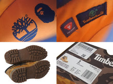 画像をギャラリービューアに読み込む, 極美品 Timberland ティンバーランド BAPE コラボ PREMIUM WATER PROOF CHUKKA BOOTS サイズ27.0cm ベージュ 中古 4c074137