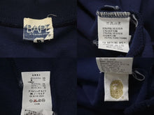 Load image into Gallery viewer, A Bathing Ape アベイシングエイプ Ape Patch Truck Jacket エイプワッペントラックジャケット サイズ M ネイビー 美品 中古 4c074141