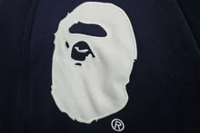 Load image into Gallery viewer, A Bathing Ape アベイシングエイプ Ape Patch Truck Jacket エイプワッペントラックジャケット サイズ M ネイビー 美品 中古 4c074141