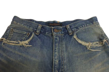 画像をギャラリービューアに読み込む, UNDERCOVER アンダーカバー 04AW ダメージ加工 デニムパンツ B264-P12 JAPAN製 コットン ブルー サイズM 美品 中古 4c074167