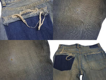 画像をギャラリービューアに読み込む, UNDERCOVER アンダーカバー 04AW ダメージ加工 デニムパンツ B264-P12 JAPAN製 コットン ブルー サイズM 美品 中古 4c074167