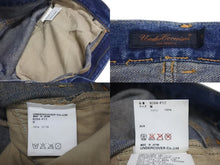 画像をギャラリービューアに読み込む, UNDERCOVER アンダーカバー 04AW ダメージ加工 デニムパンツ B264-P12 JAPAN製 コットン ブルー サイズM 美品 中古 4c074167
