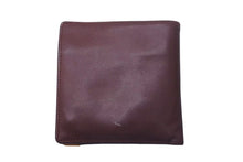 Load image into Gallery viewer, CARTIER カルティエ ヴィンテージ マストライン コンパクトウォレット ショートウォレット 財布 ボルドー 中古 4c074190