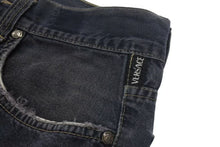 画像をギャラリービューアに読み込む, VERSACE JEANS COUTURE ヴェルサーチ ジーンズ クチュール Damage Jeans ダメージジーンズ 44 美品 中古 4c074193
