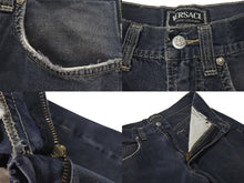 画像をギャラリービューアに読み込む, VERSACE JEANS COUTURE ヴェルサーチ ジーンズ クチュール Damage Jeans ダメージジーンズ 44 美品 中古 4c074193