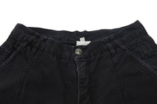画像をギャラリービューアに読み込む, VERSACE COLLECTION ヴェルサーチ コレクション パンツ デニム コットン ブラック シルバー金具 美品 中古 4c074195