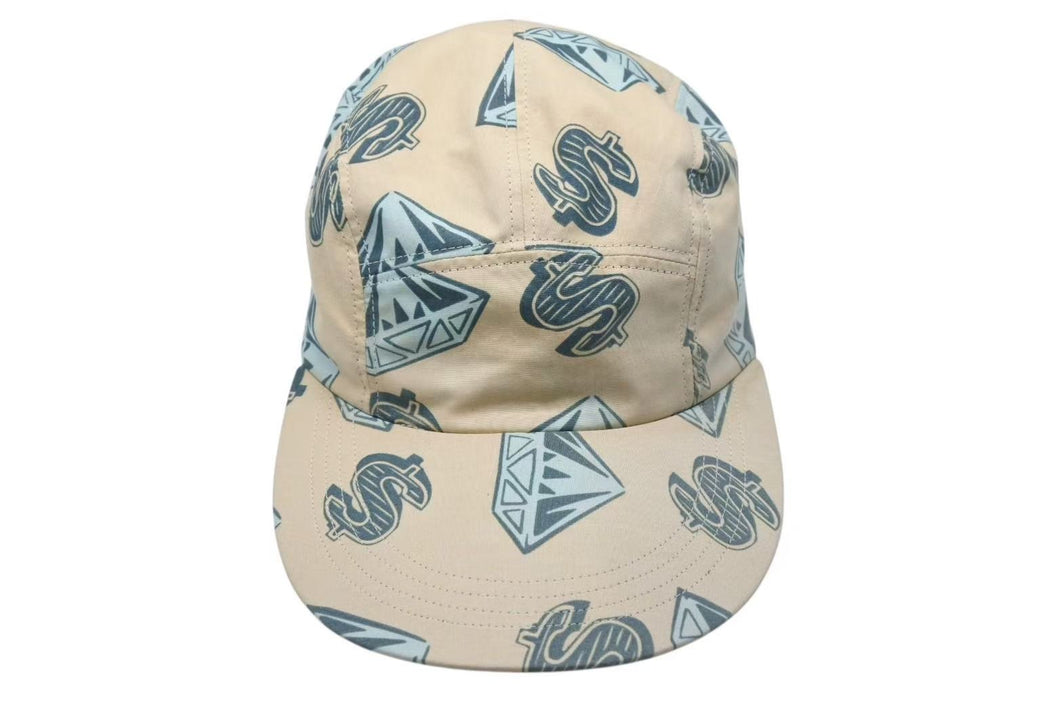 BILLIONAIRE BOYS CLUB ビリオネアボーイズクラブ BBC キャップ 帽子 2000s ヴィンテージ ベージュ ブルー 美品 中古 4c074208