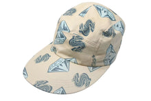 画像をギャラリービューアに読み込む, BILLIONAIRE BOYS CLUB ビリオネアボーイズクラブ BBC キャップ 帽子 2000s ヴィンテージ ベージュ ブルー 美品 中古 4c074208