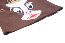 画像をギャラリービューアに読み込む, A BATHING APE アベイシングエイプ ホルスタイン ビーニー ニットキャップ ニット帽 ブラウン ベイプ 美品 中古 4c074211