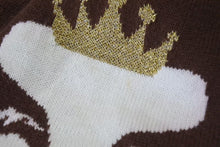 画像をギャラリービューアに読み込む, A BATHING APE アベイシングエイプ ホルスタイン ビーニー ニットキャップ ニット帽 ブラウン ベイプ 美品 中古 4c074211