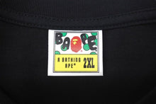 画像をギャラリービューアに読み込む, 極美品 A BATHING APE BAPE アベイシングエイプ 001TEK801006M Tシャツ ブラック2XL 中古 4c074215
