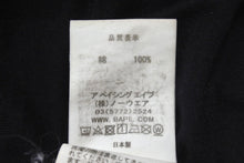 画像をギャラリービューアに読み込む, A BATHING APE X VOGUE ア ベイシング エイプ X ヴォーグ T Shirt ブラック コットン ユニセックス 美品 中古 4c074224