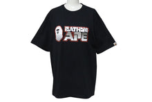 画像をギャラリービューアに読み込む, 極美品 A BATHING APE BAPE アベイシングエイプ 001TEH801071M Tシャツ ブラック サイズ XL 中古 4c074229