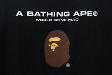 画像をギャラリービューアに読み込む, 極美品 A BATHING APE BAPE アベイシングエイプ 001TEH801071M Tシャツ ブラック サイズ XL 中古 4c074229