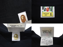 画像をギャラリービューアに読み込む, 極美品 A BATHING APE BAPE アベイシングエイプ 001TEH801071M Tシャツ ブラック サイズ XL 中古 4c074229