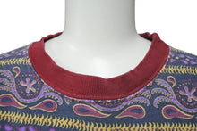 画像をギャラリービューアに読み込む, STUSSY ステューシー 半袖シャツ ペイズリー XL 80`s USA製 OLD STUSSY ステューシー オールド 総柄 パープル 美品 中古 4c074240