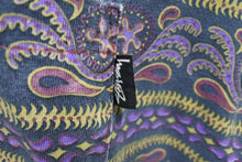 画像をギャラリービューアに読み込む, STUSSY ステューシー 半袖シャツ ペイズリー XL 80`s USA製 OLD STUSSY ステューシー オールド 総柄 パープル 美品 中古 4c074240