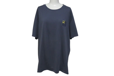 LOEWE ロエベ アナグラム Tシャツ H526Y22X75 グレー コットン XL メンズ 美品 中古 4c074305