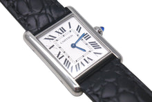 Load image into Gallery viewer, 極美品 CARTIER カルティエ 時計 タンクマスト LM クォーツ メンズ WSTA0041 SS シルバー クォーツ 中古 4c074338