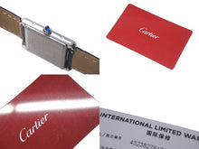 Load image into Gallery viewer, 極美品 CARTIER カルティエ 時計 タンクマスト LM クォーツ メンズ WSTA0041 SS シルバー クォーツ 中古 4c074338