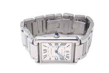 Load image into Gallery viewer, 極美品 CARTIER カルティエ 時計 WSTA0053 タンク マスト ウォッチ XL メンズ SS シルバー クォーツ 中古 4c074339