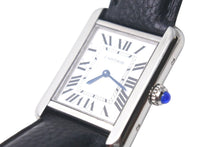 Load image into Gallery viewer, 極美品 CARTIER カルティエ 時計 WSTA0030 タンクソロ SM クォーツ レディース SS シルバー クォーツ 中古 4c074340