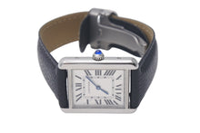 Load image into Gallery viewer, 極美品 CARTIER カルティエ 時計 WSTA0030 タンクソロ SM クォーツ レディース SS シルバー クォーツ 中古 4c074340