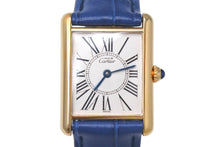 Load image into Gallery viewer, Cartier カルティエ Must Tank SM マストタンクSM 腕時計 ヴェルメイユ ゴールド 美品 中古 4c074467