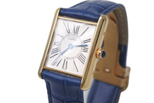 Load image into Gallery viewer, Cartier カルティエ Must Tank SM マストタンクSM 腕時計 ヴェルメイユ ゴールド 美品 中古 4c074467