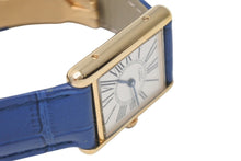 Load image into Gallery viewer, Cartier カルティエ Must Tank SM マストタンクSM 腕時計 ヴェルメイユ ゴールド 美品 中古 4c074467