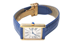 Load image into Gallery viewer, Cartier カルティエ Must Tank SM マストタンクSM 腕時計 ヴェルメイユ ゴールド 美品 中古 4c074467