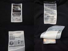 画像をギャラリービューアに読み込む, Supreme x THE NORTH FACE シュプリーム x ノースフェイス 半袖 ポケットＴシャツ ブラック コットン L 美品 中古 4c074552