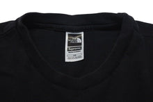 画像をギャラリービューアに読み込む, Supreme x THE NORTH FACE シュプリーム x ノースフェイス 半袖 ポケットＴシャツ ブラック コットン L 美品 中古 4c074552