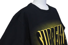 画像をギャラリービューアに読み込む, Supreme シュプリーム 18AW LIGHT SS TEE ロゴプリント Tシャツ ブラック イエロー サイズM 美品 中古 4c074558