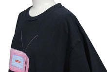 画像をギャラリービューアに読み込む, Supreme シュプリーム 半袖Ｔシャツ TV TEE テレビプリントTシャツ 18SS ブラック ピンク コットン 美品 中古 4c074562