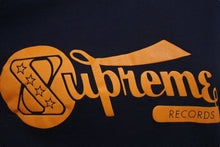 画像をギャラリービューアに読み込む, Supreme シュプリーム 24SS RECORDS TEE レコード プリント Tシャツ ネイビー コットン サイズ L 美品 中古 4c074569