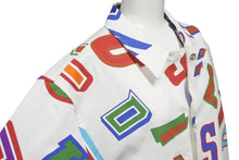 画像をギャラリービューアに読み込む, 極美品 LOUIS VUITTON ルイヴィトン NBA バスケットボール レターオーバーシャツ RM212M ES9 HLS01W サイズL 21SS 中古 4c074606