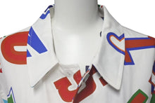 画像をギャラリービューアに読み込む, 極美品 LOUIS VUITTON ルイヴィトン NBA バスケットボール レターオーバーシャツ RM212M ES9 HLS01W サイズL 21SS 中古 4c074606